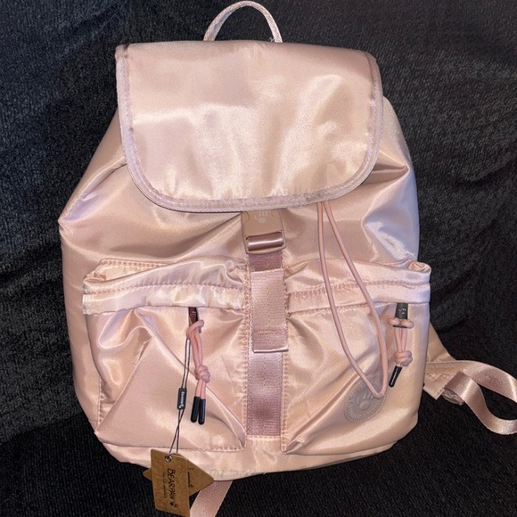 BearPaw Pink Bungee Backpack Buy Bearpaw Women Front Bungee Cord Brand Logo Backpack 40 H  main image 3